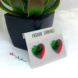 Heart earrings
